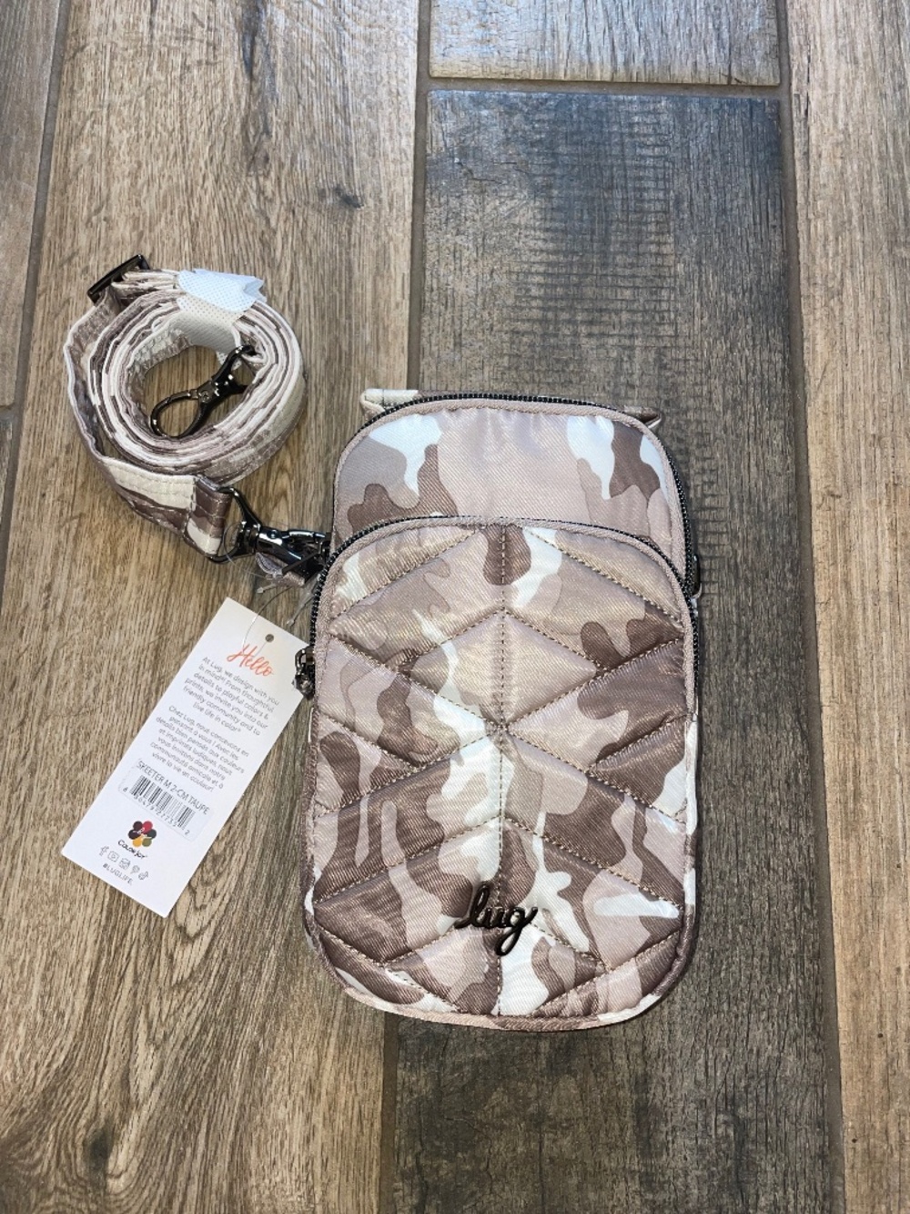 Lug Camo Taupe Skeeter Mini 2 Crossbody